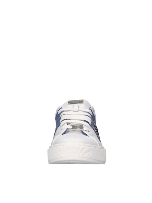 Sneakers in pelle PHILIPP PLEIN | 80011 GINEVRA/TRESORBIANCO-AZZURRO